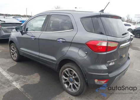 2018 Ford Ecosport Titanium z USA, uszkodzony, nr VIN MAJ6P1WL2JC197286